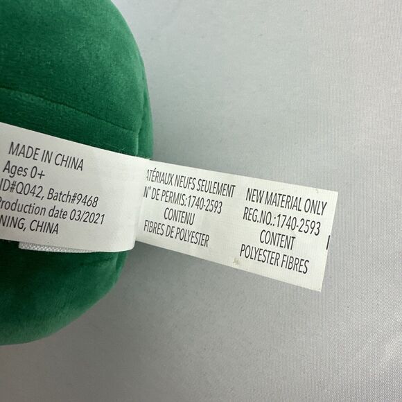 Squishmallow 5" Green Austin Avocado Fuzzy Belly Pink Cheeks Food Plush - Picture 4 of 6